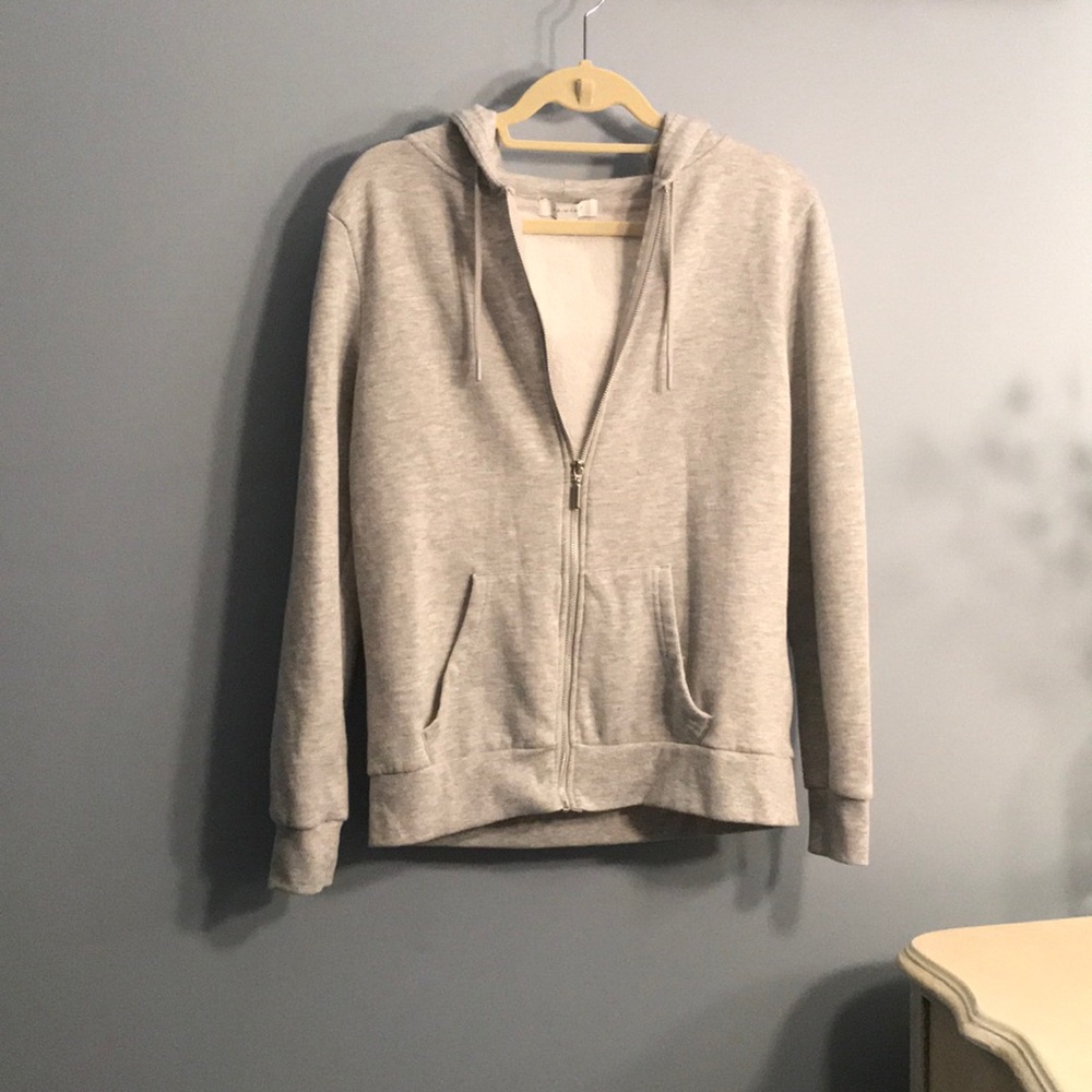 Plain grey lounge sweatshirt